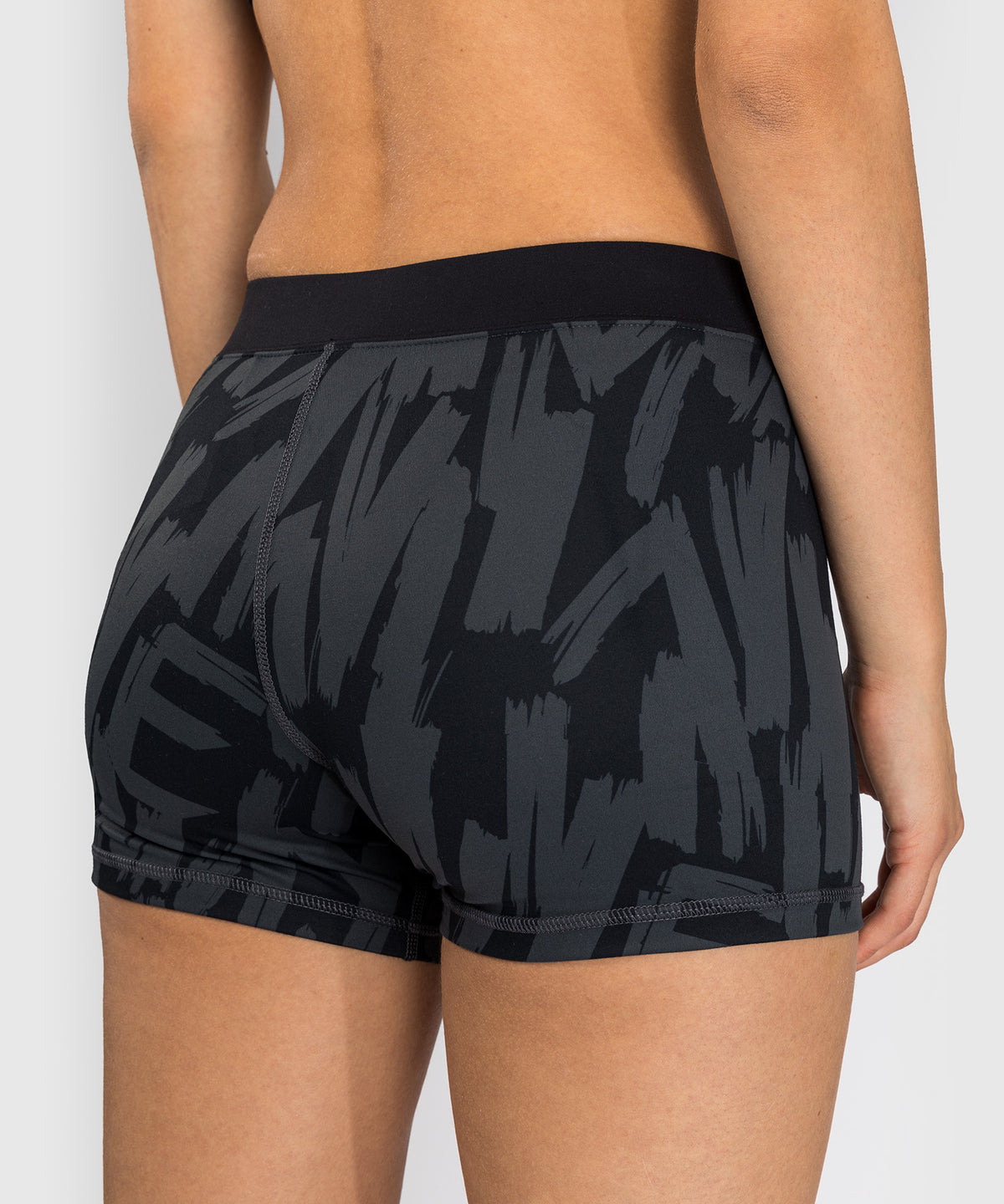 Shorts de Compression pour Femmes Venum Graffiti - Urban Charcoal