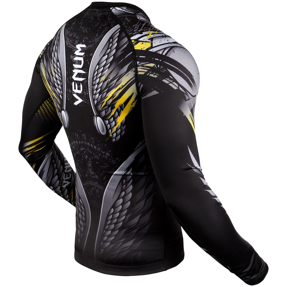 Rashguard Venum Viking 2.0 - Maniche lunghe - Nera/Gialla