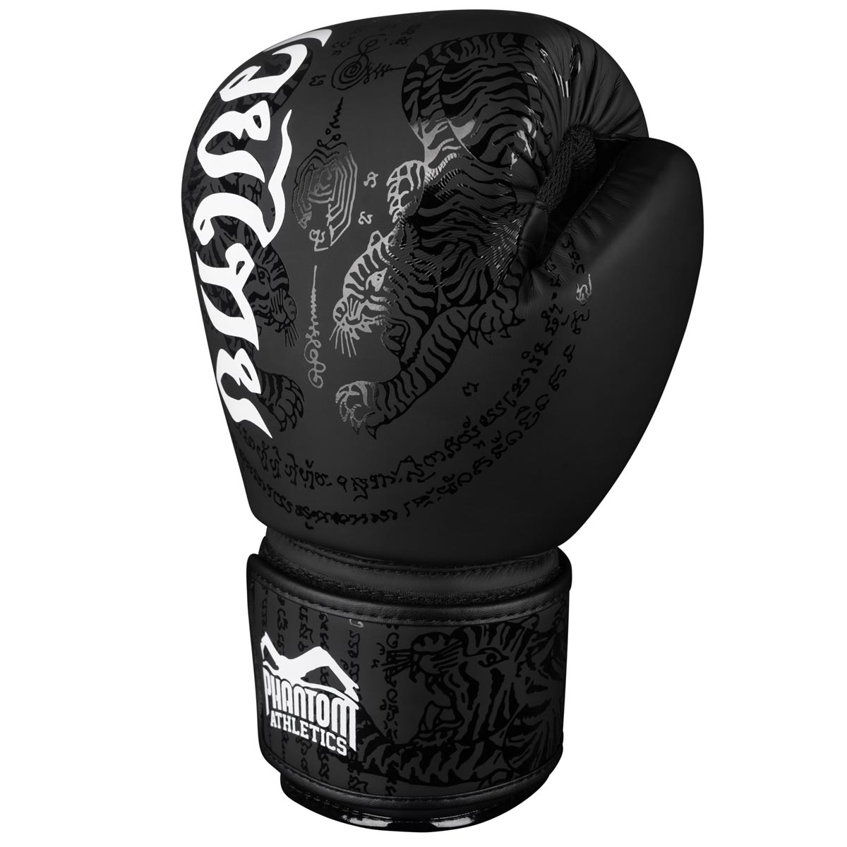 Phantom Athletics Muay Thai Guantes de Boxeo - Negro