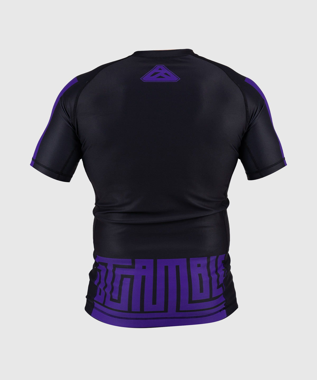 Scramble Ranked Rashguard a Maniche Corte - Viola