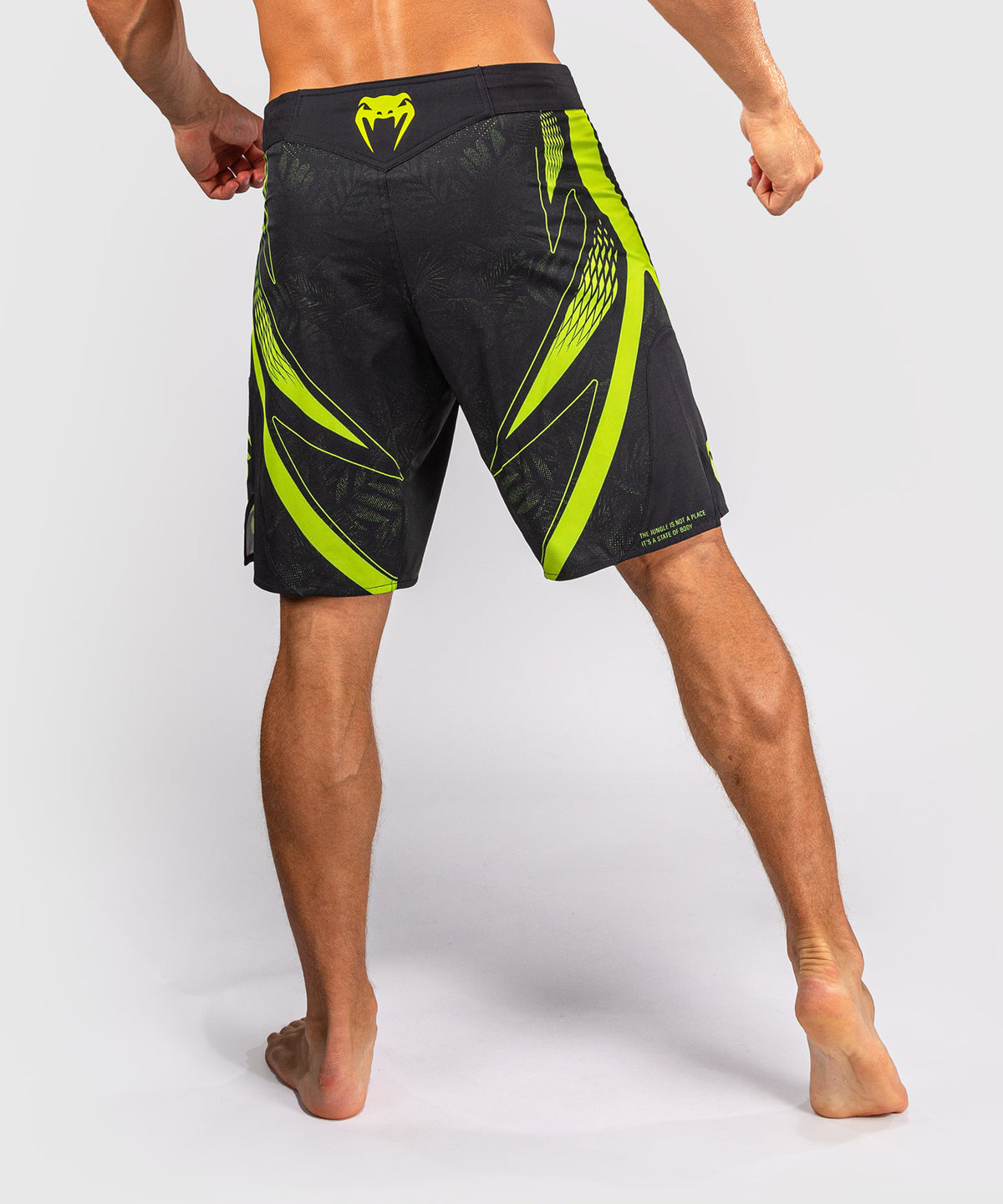 Venum Amazonia Reborn Pantalón corto de MMA - Negro/Verde