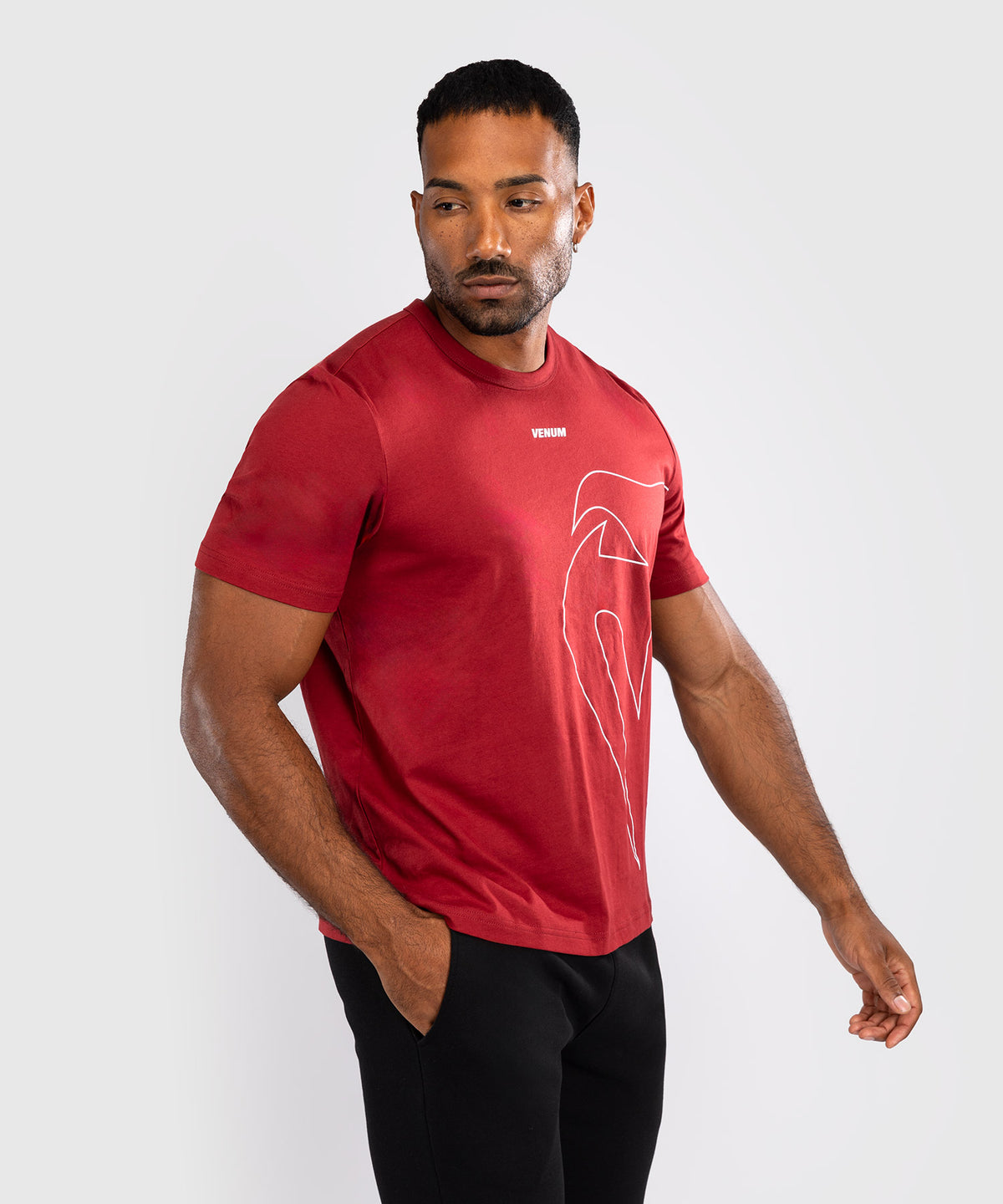 Venum Giant Connect T-Shirt - Rot Karmin