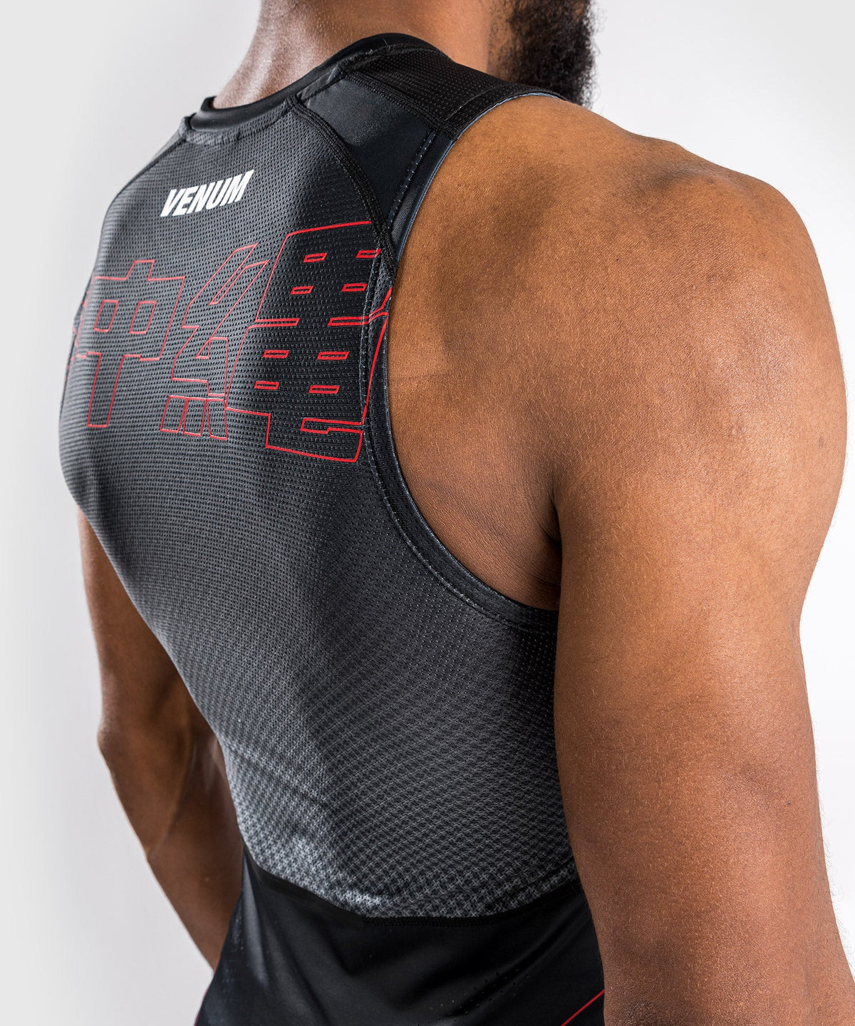 Venum Okinawa 3.0 Rashguard - Ärmellos - Schwarz/Rot