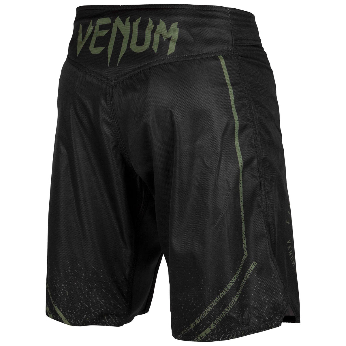 Venum Signature Kampfshort - Schwarz/Khaki