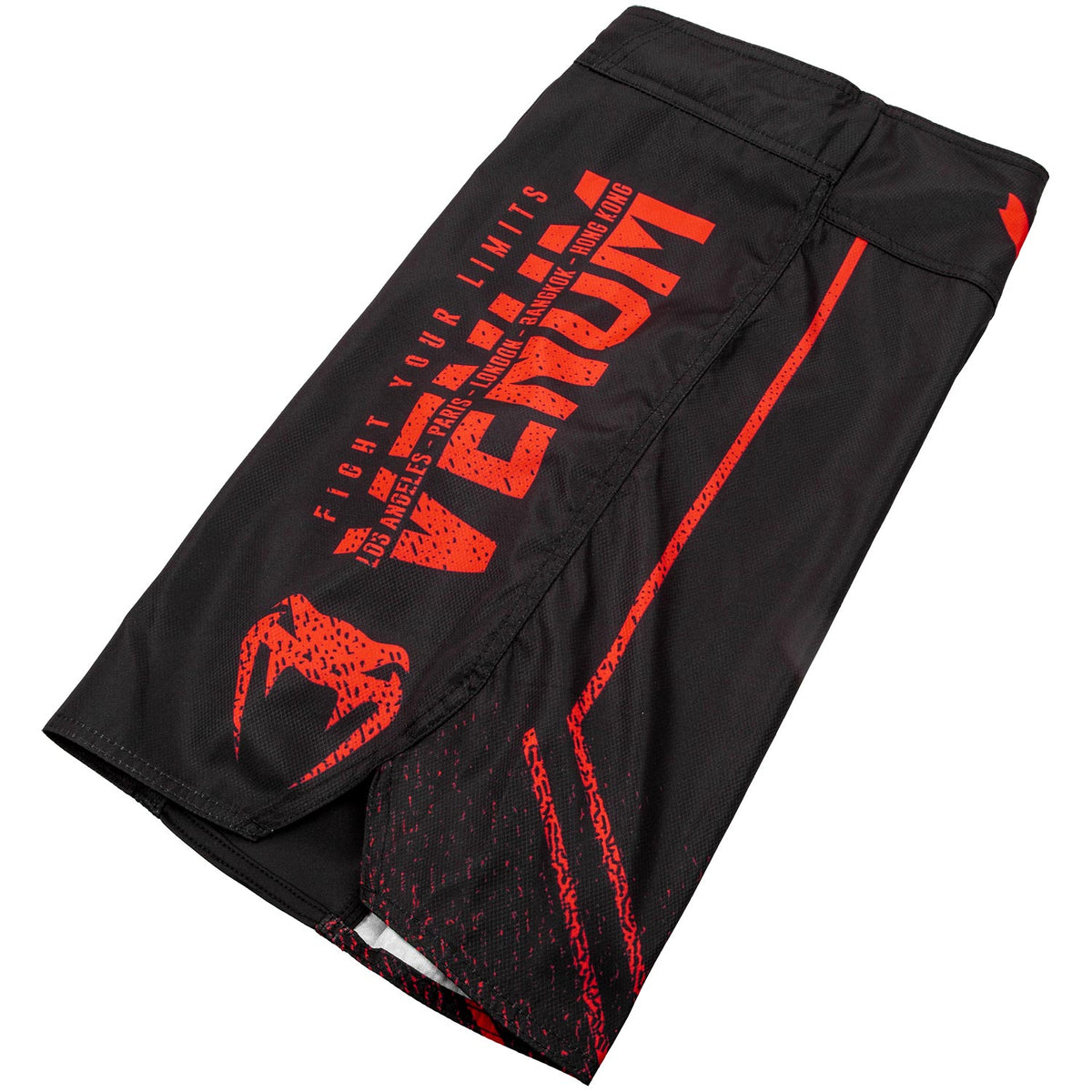 Venum Signature Kinder Kampfshorts - Schwarz/Rot