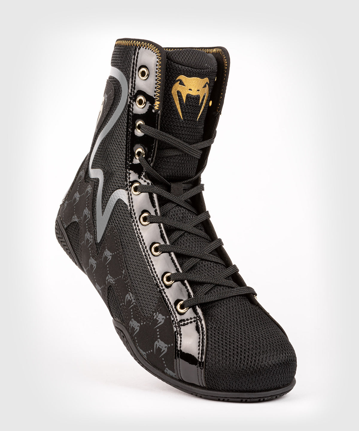 Venum Elite Evo Monogram Boxing Schuhe – Schwarz