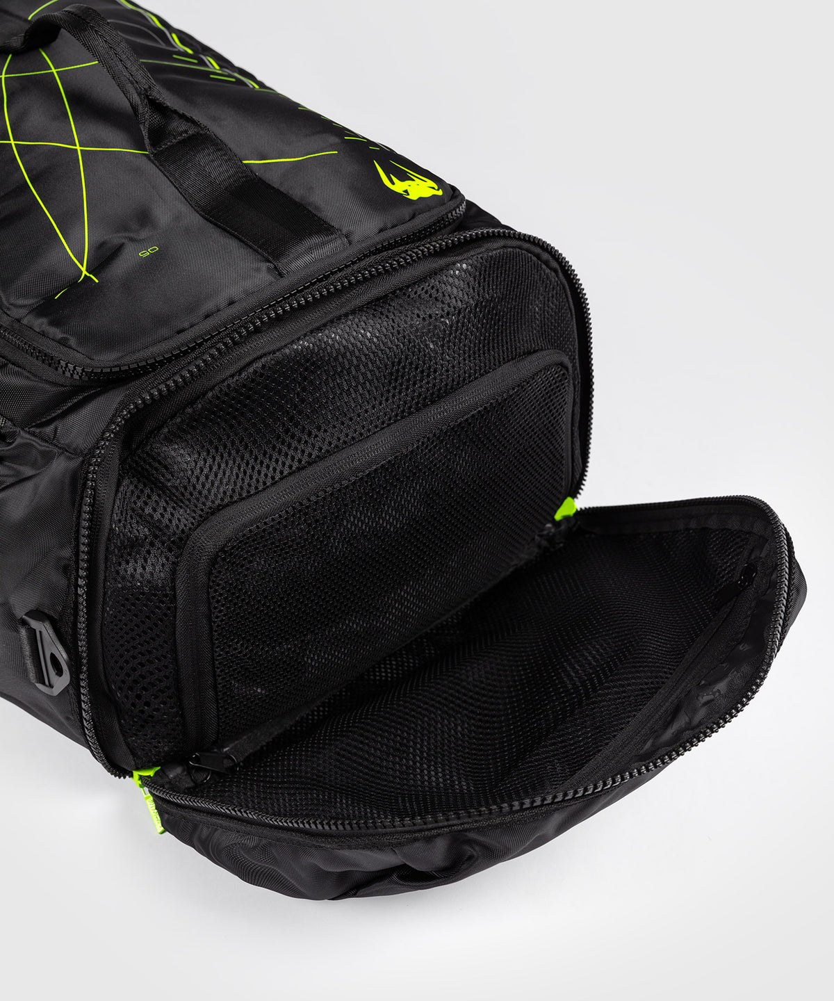 Venum Training Camp 4.0 Bolsa de deporte - Negro/Verde neón