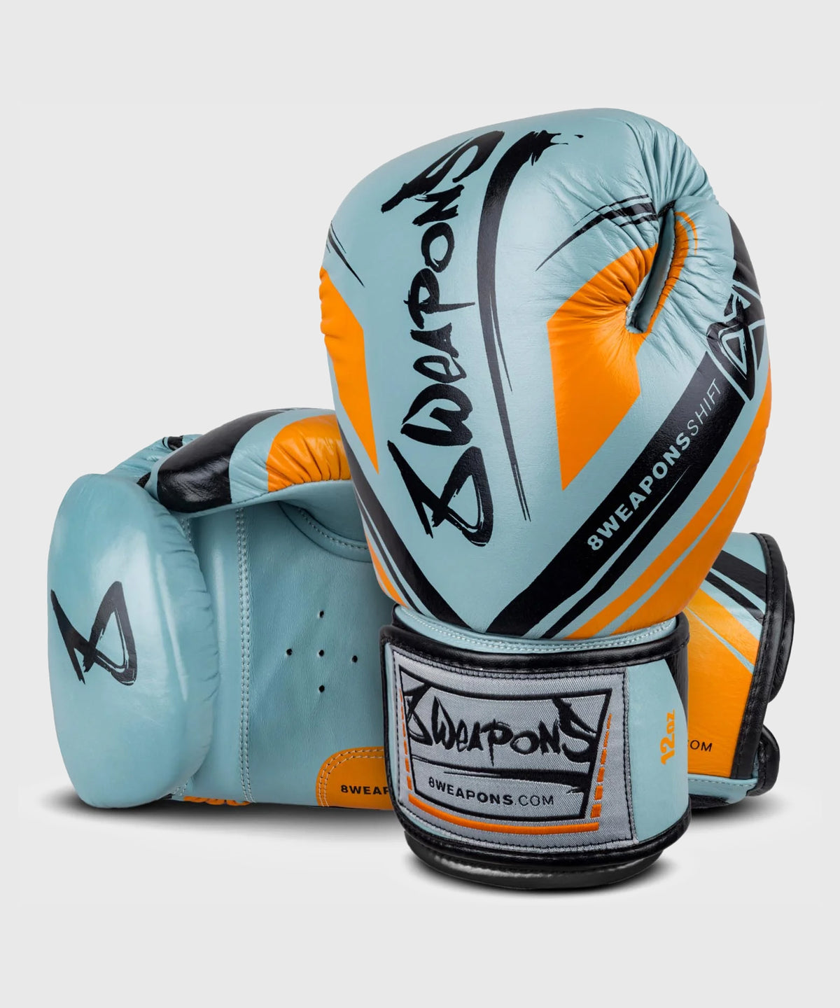 8 Weapons Shift Guantes de Boxeo - Azul/Negro/Naranja