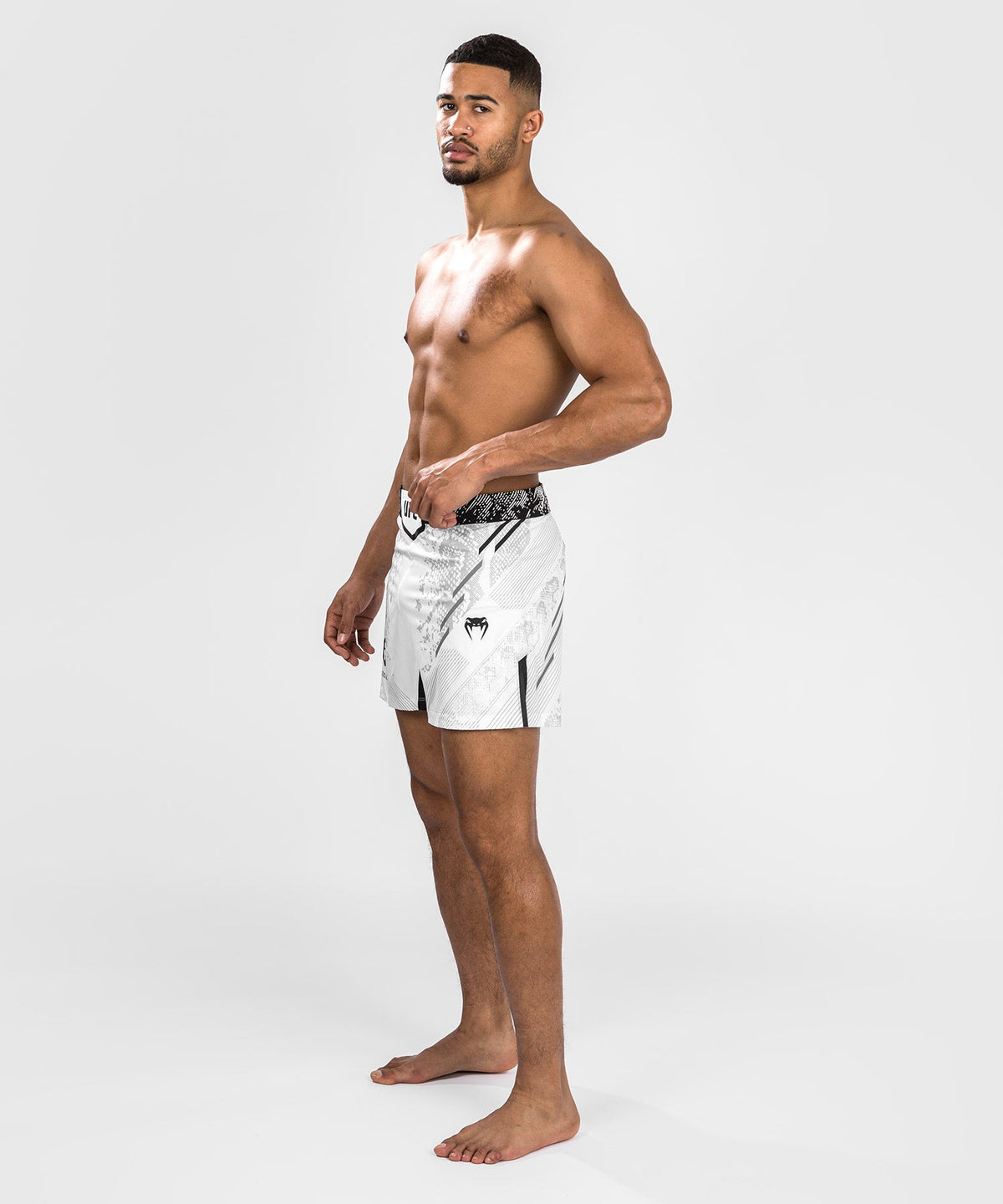 Short de combat Coupe courte pour Hommes UFC Adrenaline by Venum Authentic Fight Night - Blanc