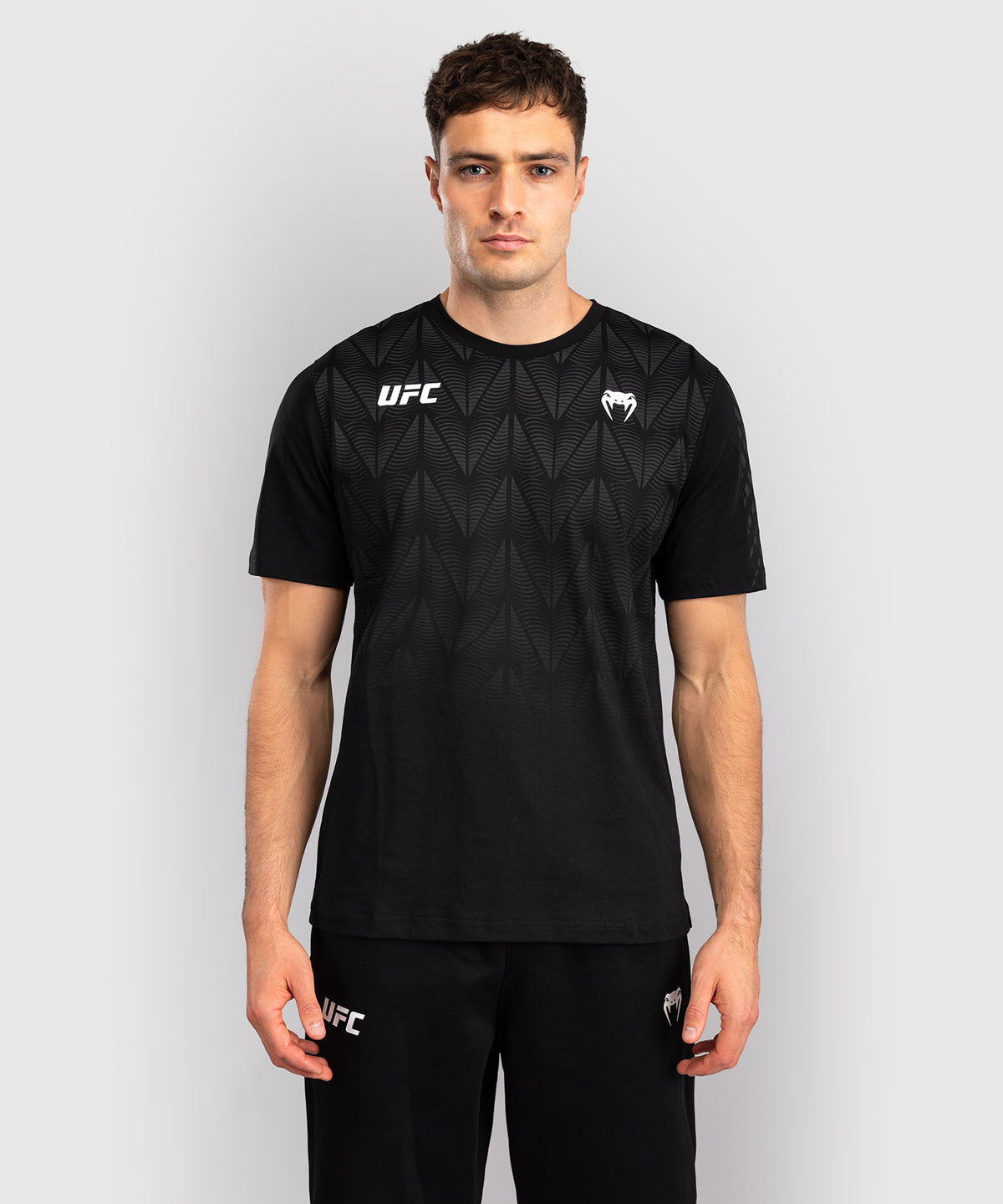 UFC Zenith by Venum Replica Camiseta Hombre - Negro