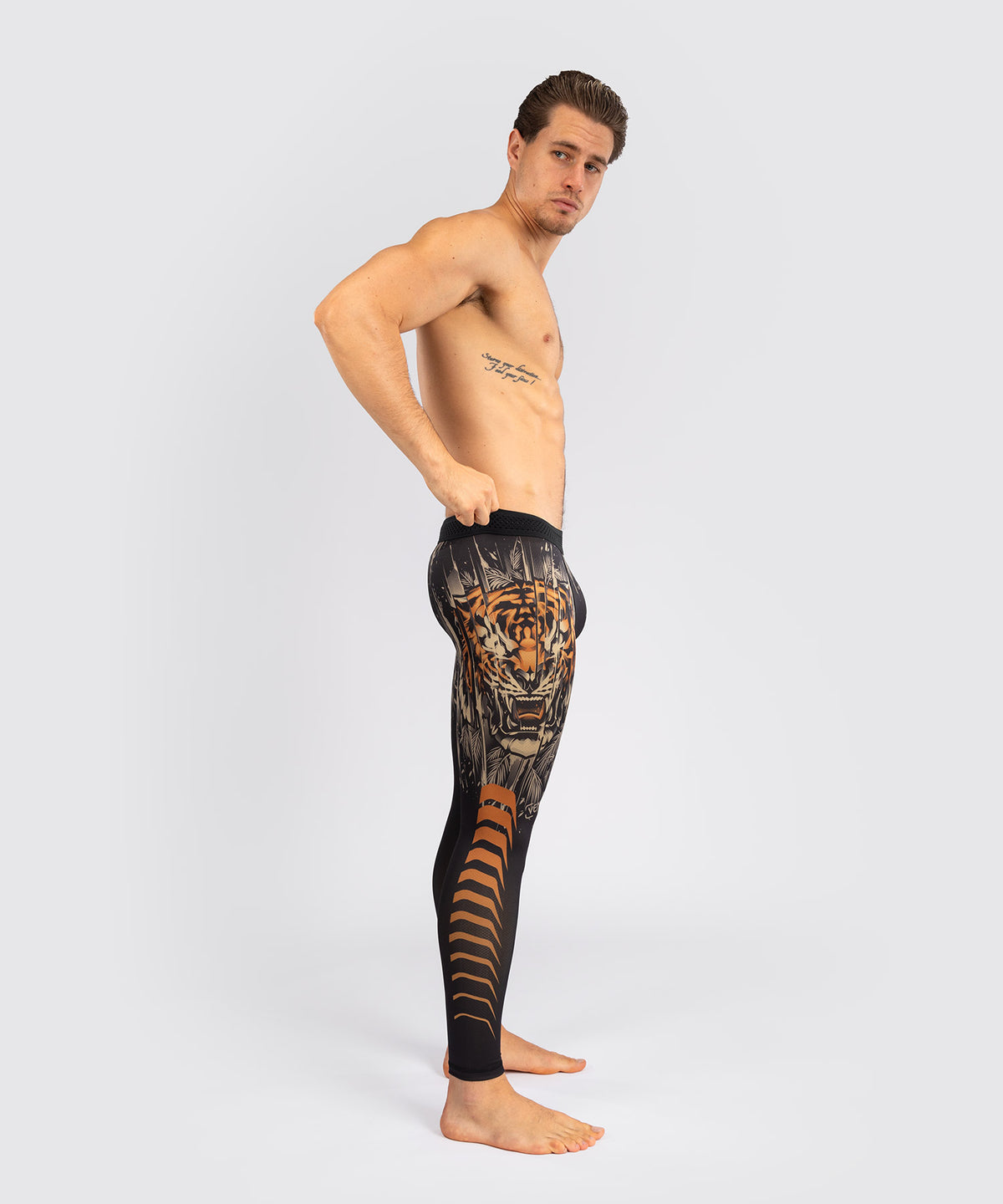 Venum Tiger Herren Spats - Schwarz/Neonorange