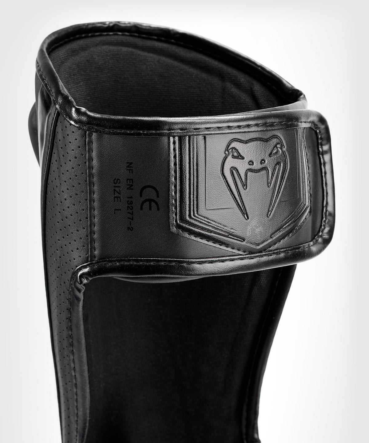 Venum Elite Evo Schienbeinschoner - Schwarz/Schwarz