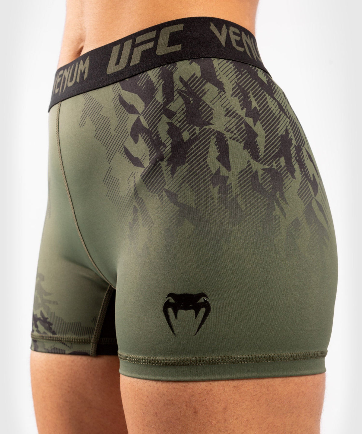 UFC Damen Kompressionsshorts Venum Authentic Fight Week - Khaki