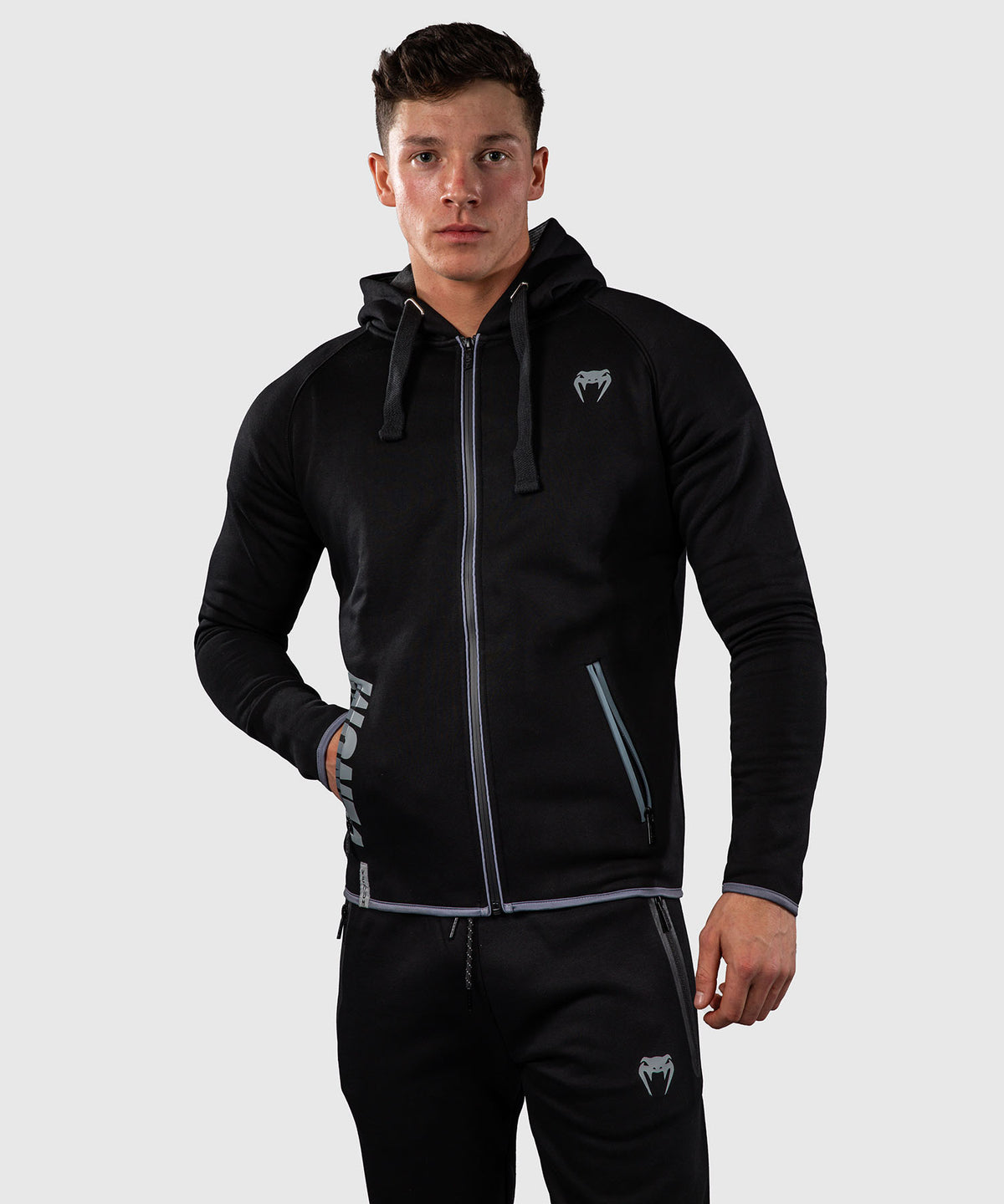 Sweat à capuche Venum – Noir/Gris