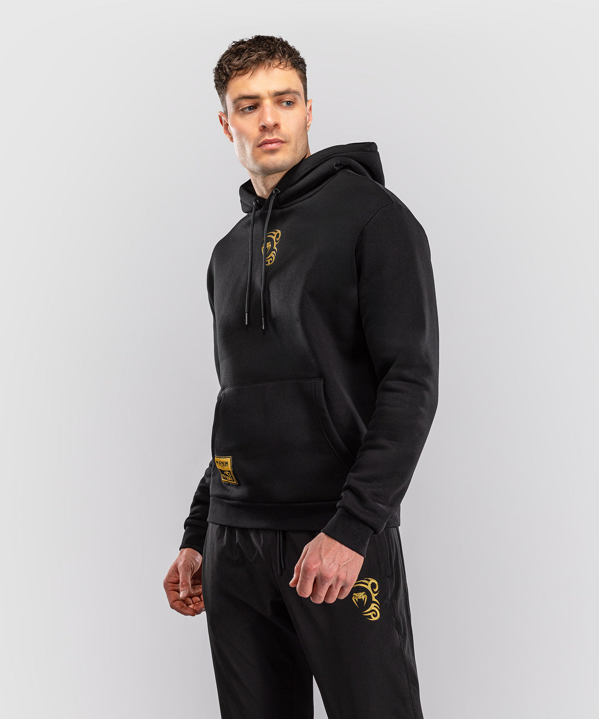 Sweat à capuche Venum x Mike Tyson Tiger - Noir/Or
