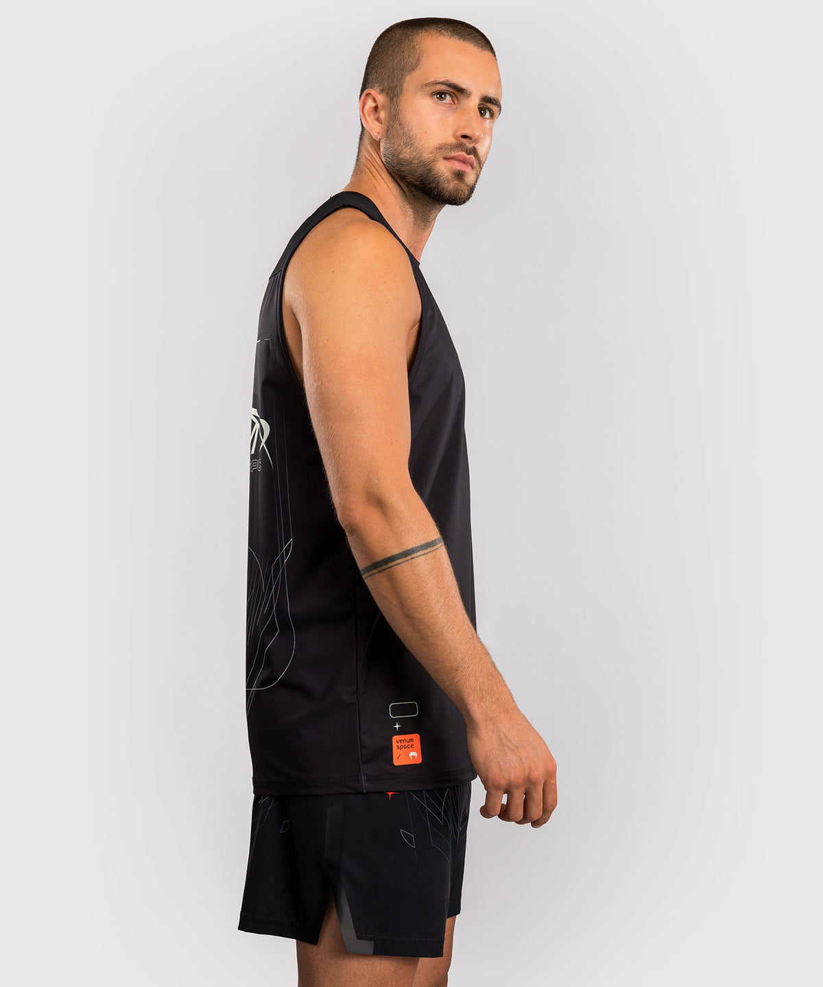 Venum Eclipse Dry-Tech Camiseta Sin Mangas – Negro/Marfil