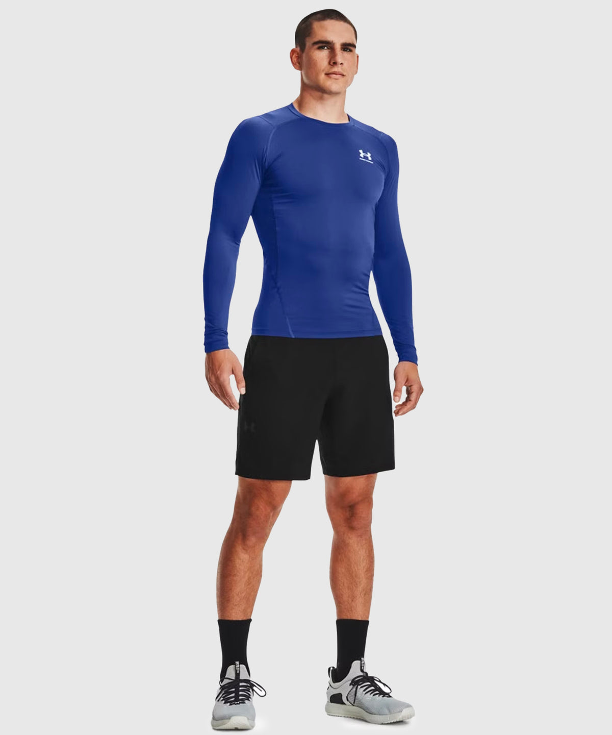 Under Armour Heatgear® T-Shirt Langarm – Blau