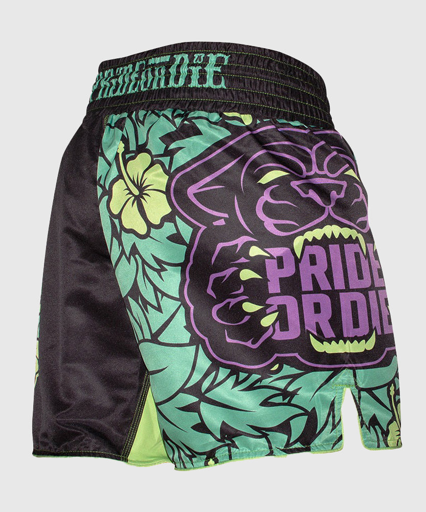 Pride Or Die Stay Hungry Fightshorts - Negro