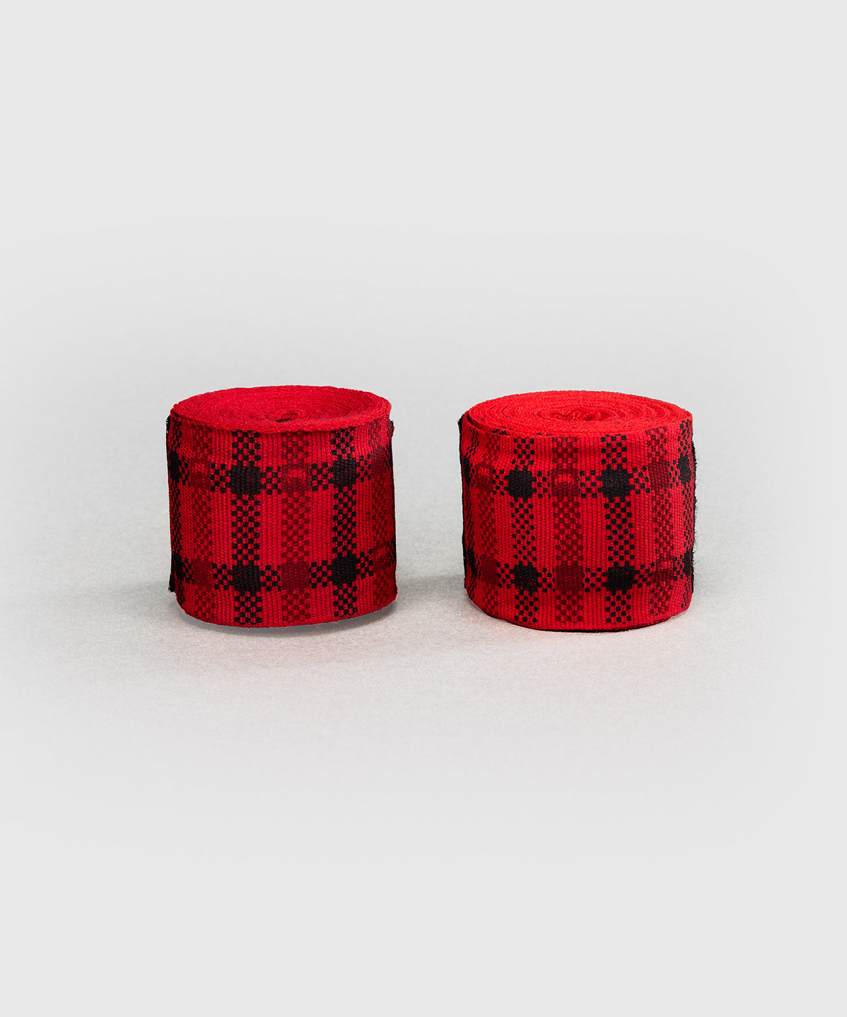 Venum Kontact Evo Tartan Boxing Bandagen - Fury Rot
