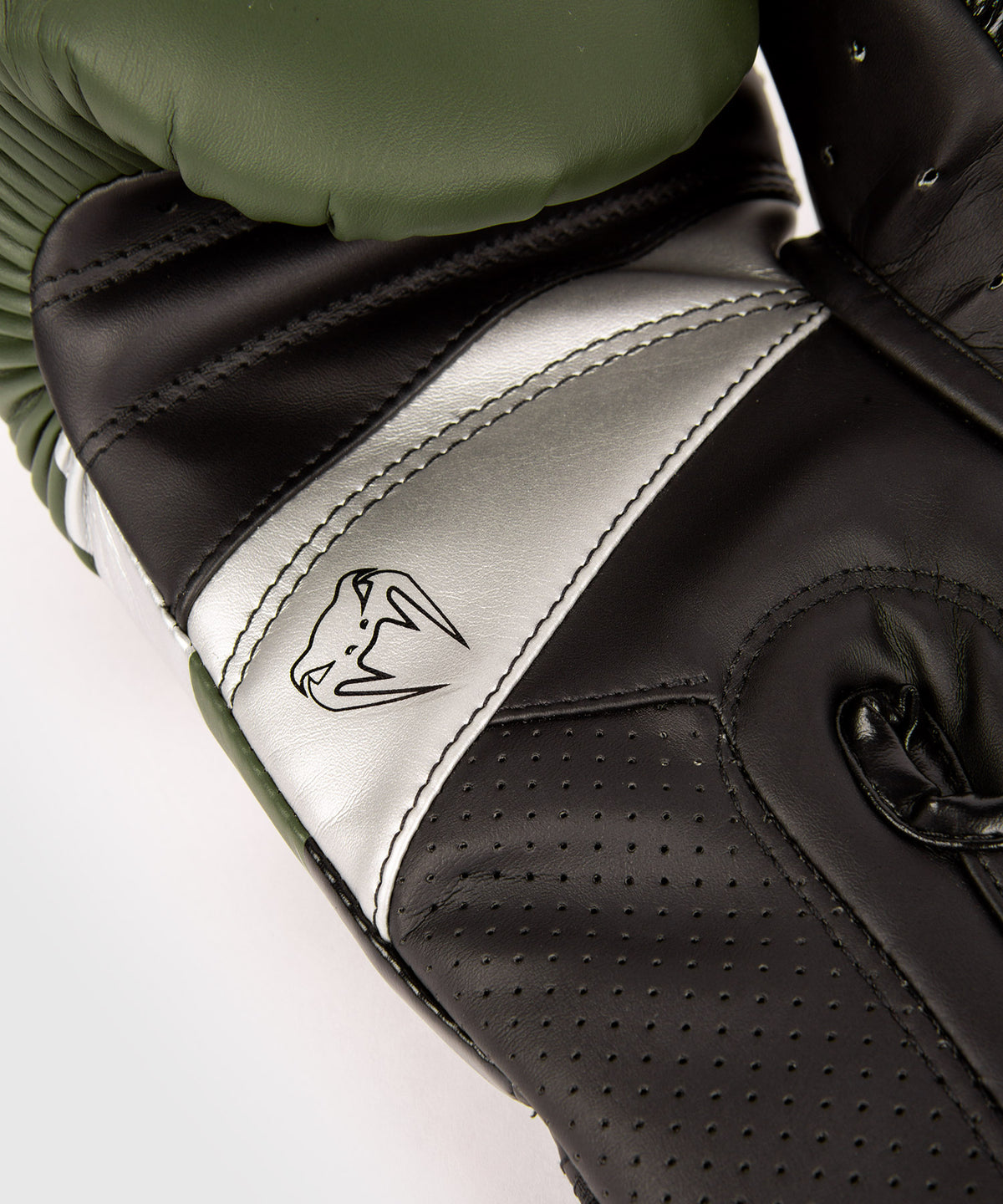 Gants de Boxe Venum Elite Evo - Kaki/Argent