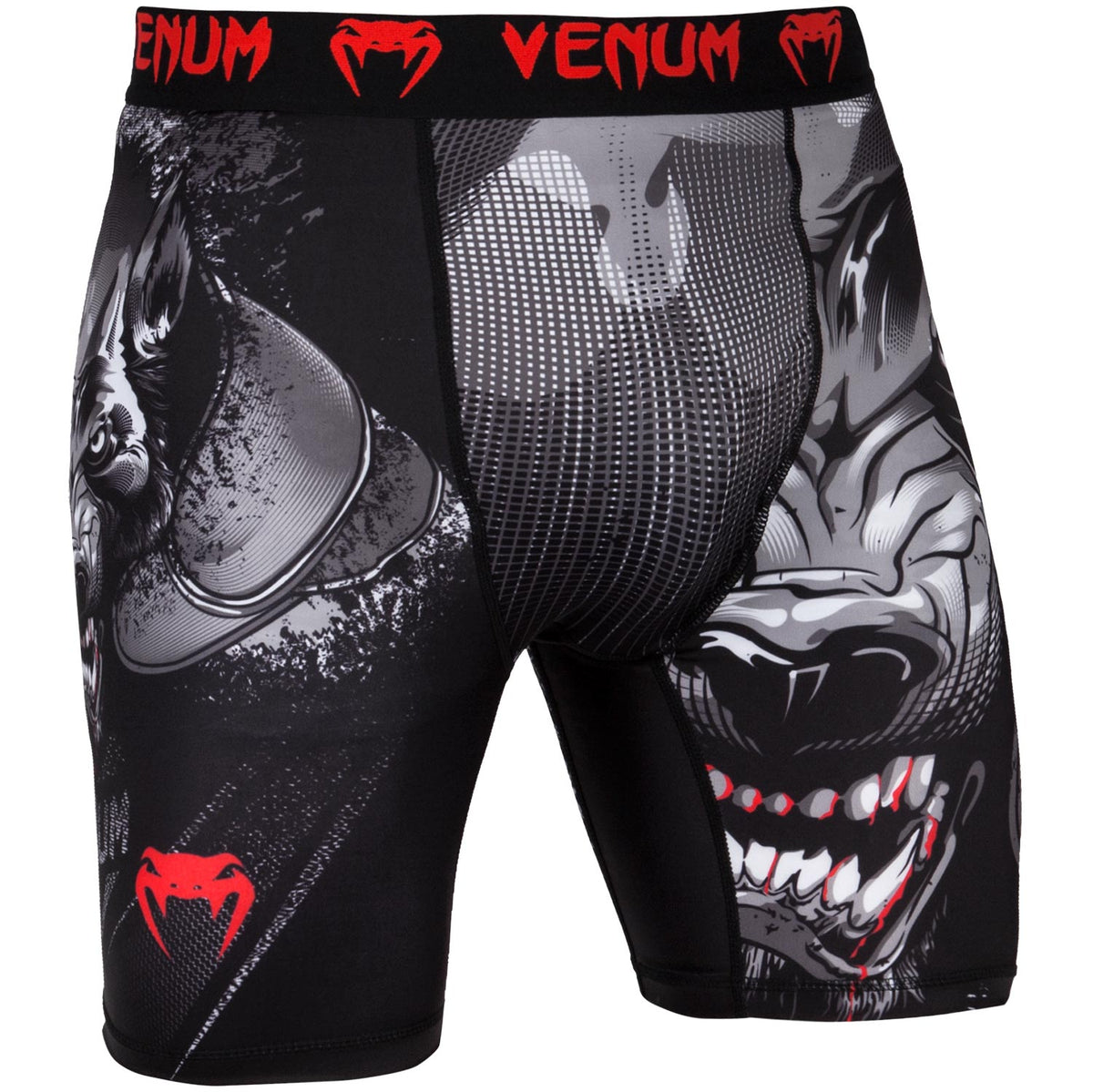 Short de compression Venum Werewolf - Noir/Gris