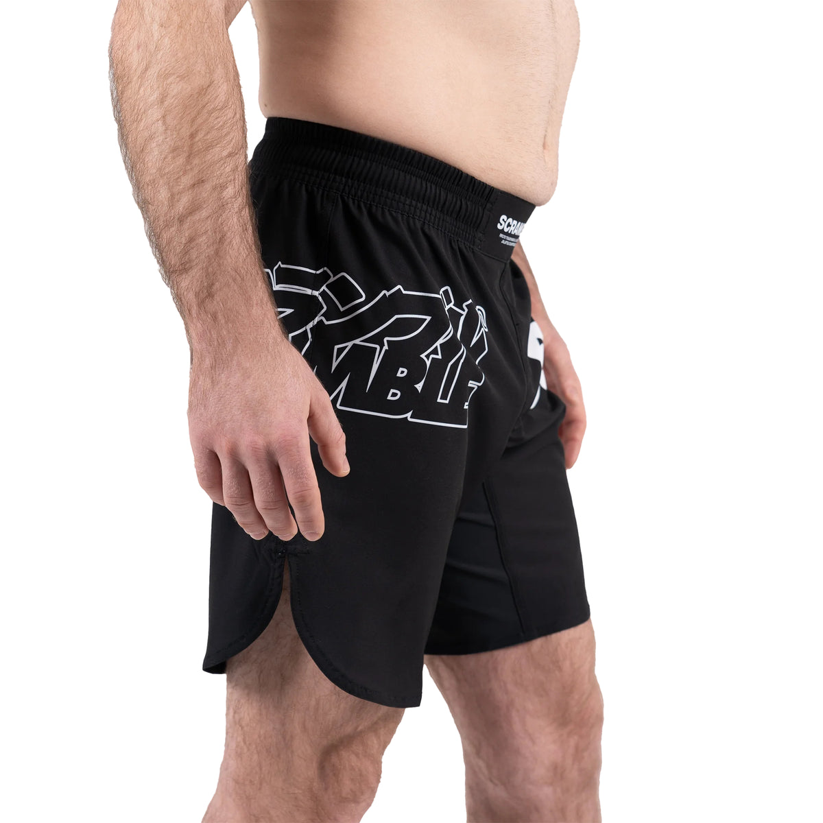Scramble Core Fightshorts - Schwarz