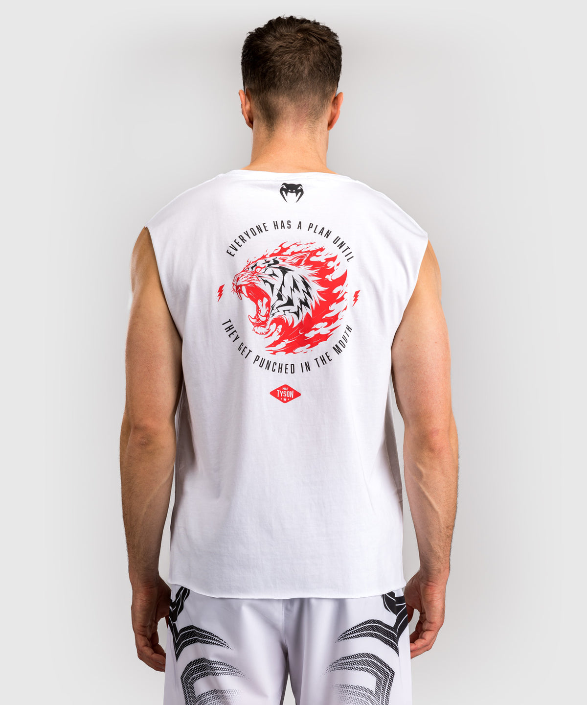 Venum x Mike Tyson Tiger Camiseta Sin Mangas - Blanco Óptico
