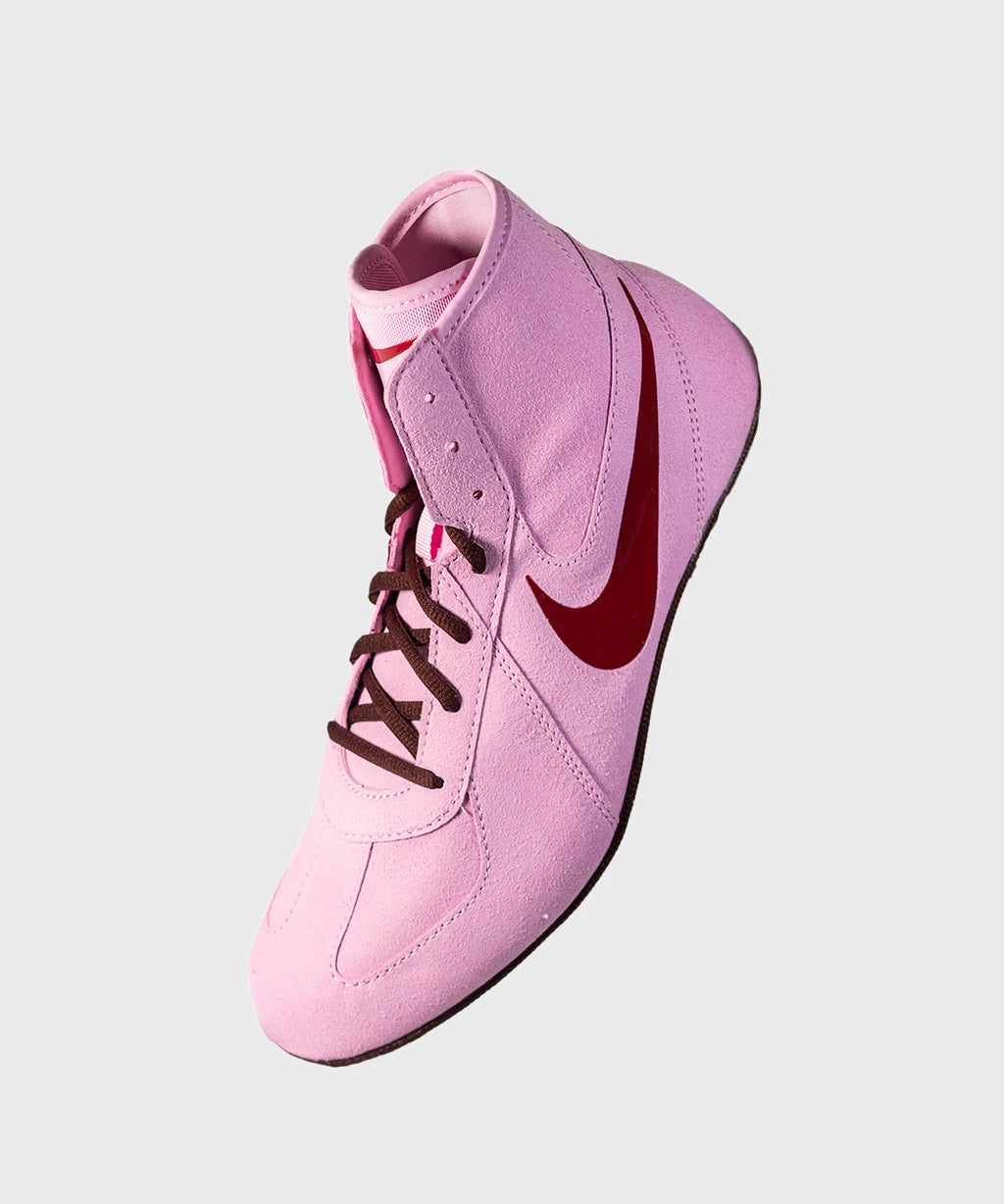 Chaussures de Lutte Nike Footsweep 2 - Rose/Rouge/Bleu