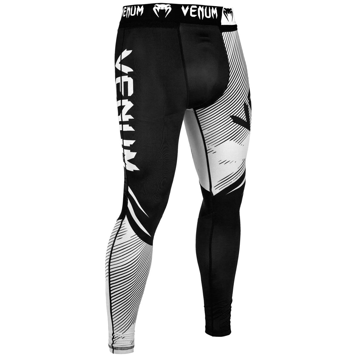 Pantalon de compression Venum NoGi 2.0 Approuvé IBJJF - Noir/Blanc