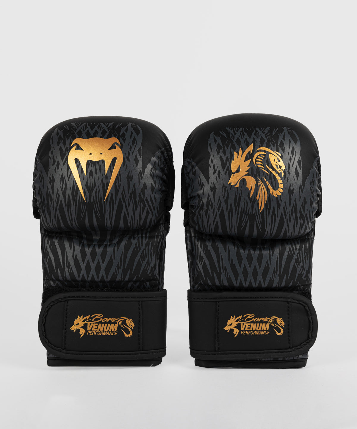 Venum x Chimaev Sparringhandschuhe - Schwarz/Gold