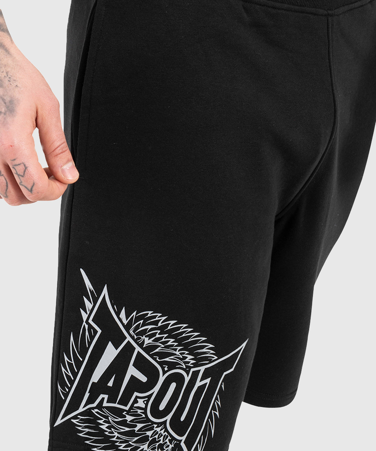 Tapout Spirit Fightshorts - Nero/Grigio