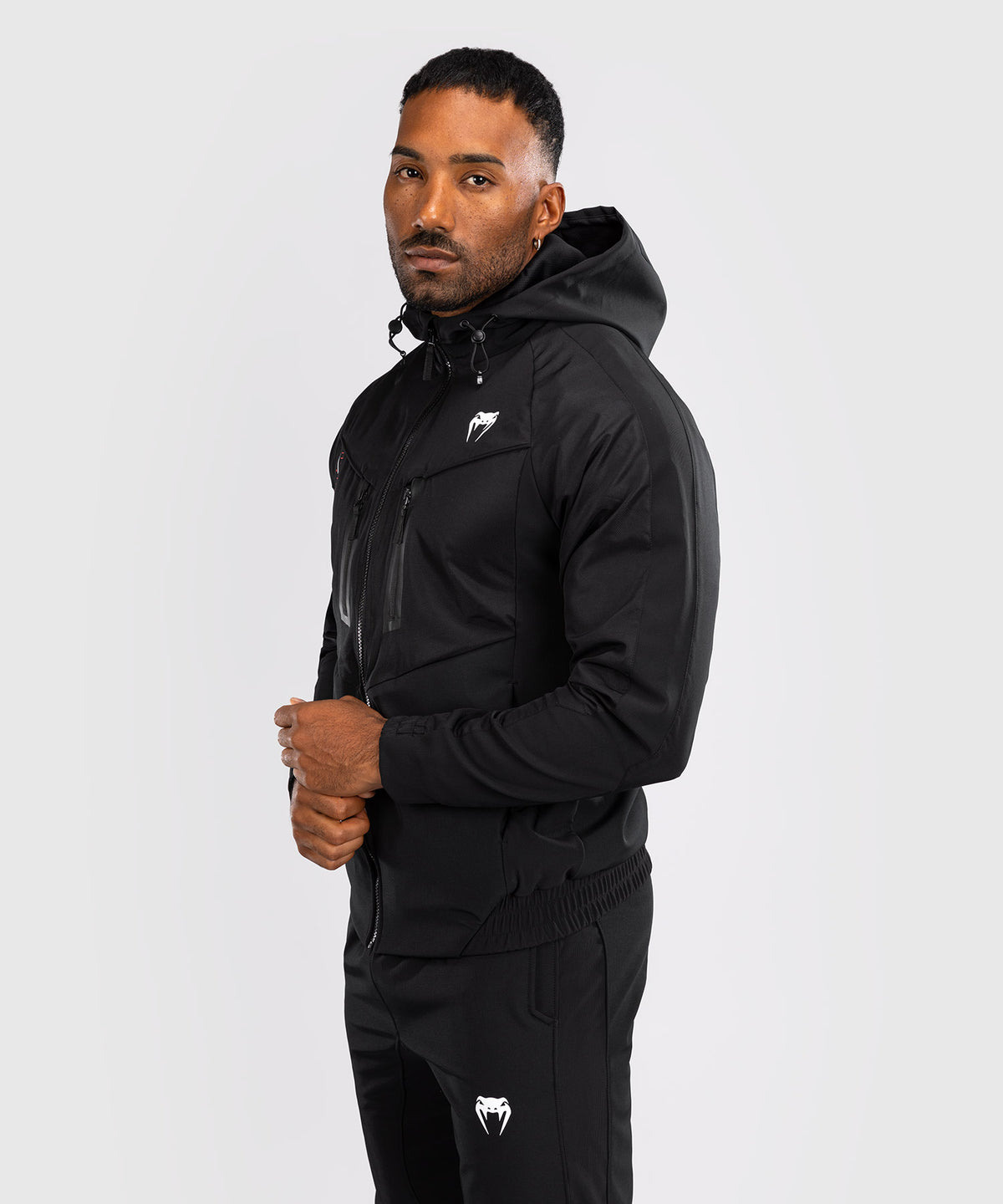 Venum Tactical XT Giacca da pista uomo - nero/rosso fuoco