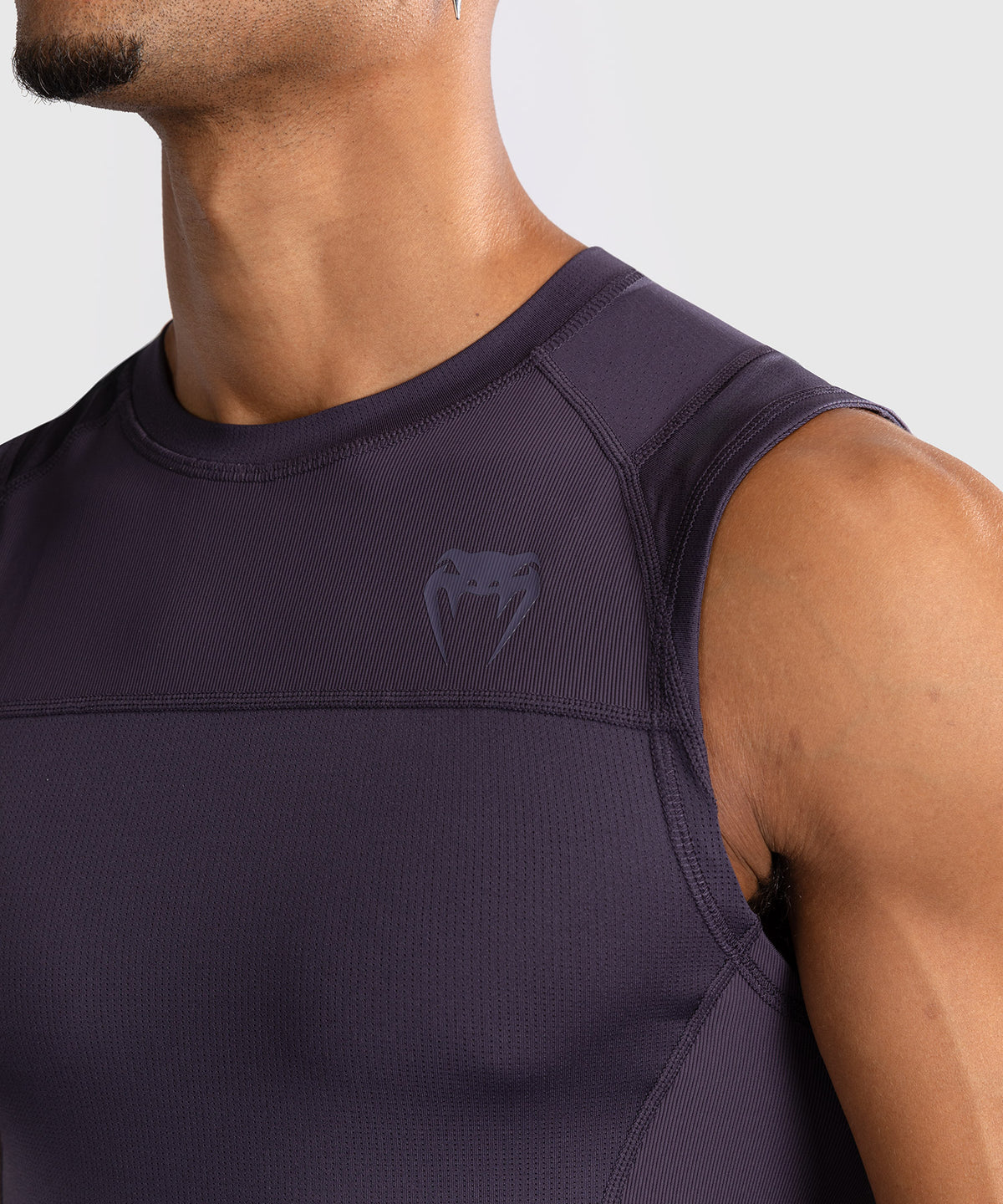 Rashguard sans Manches Venum G-Fit Air pour Hommes - Violet Intense