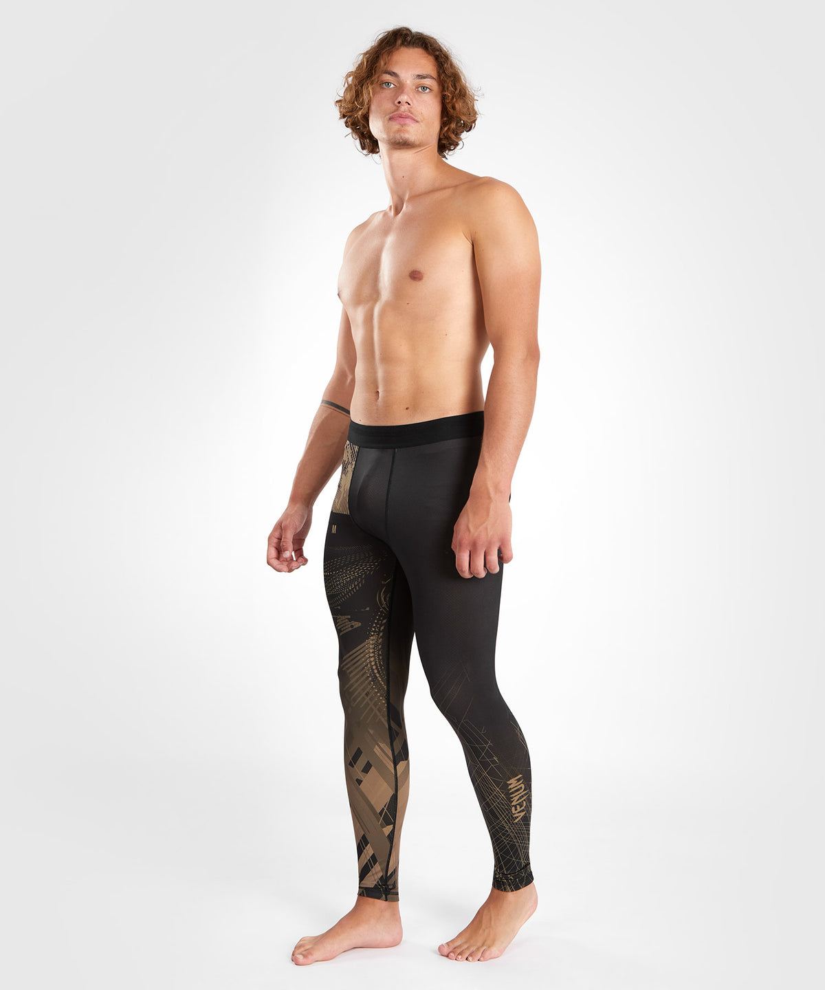 Venum Gorilla Jungle Spats - Black/Sand