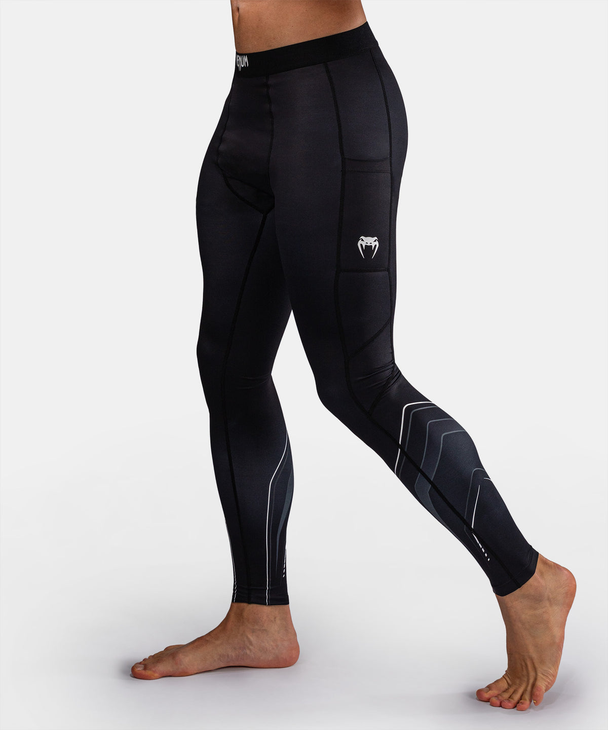 Venum Streamline Spats - Black/White