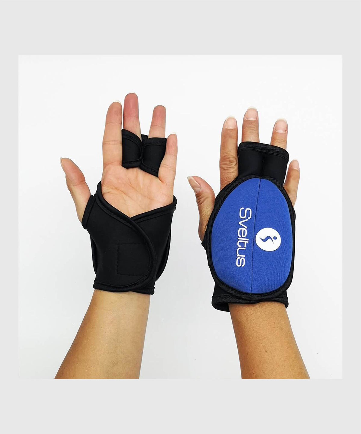 Sveltus Piloxing-Handschuhe 500g 2er-Set - Blau/Schwarz