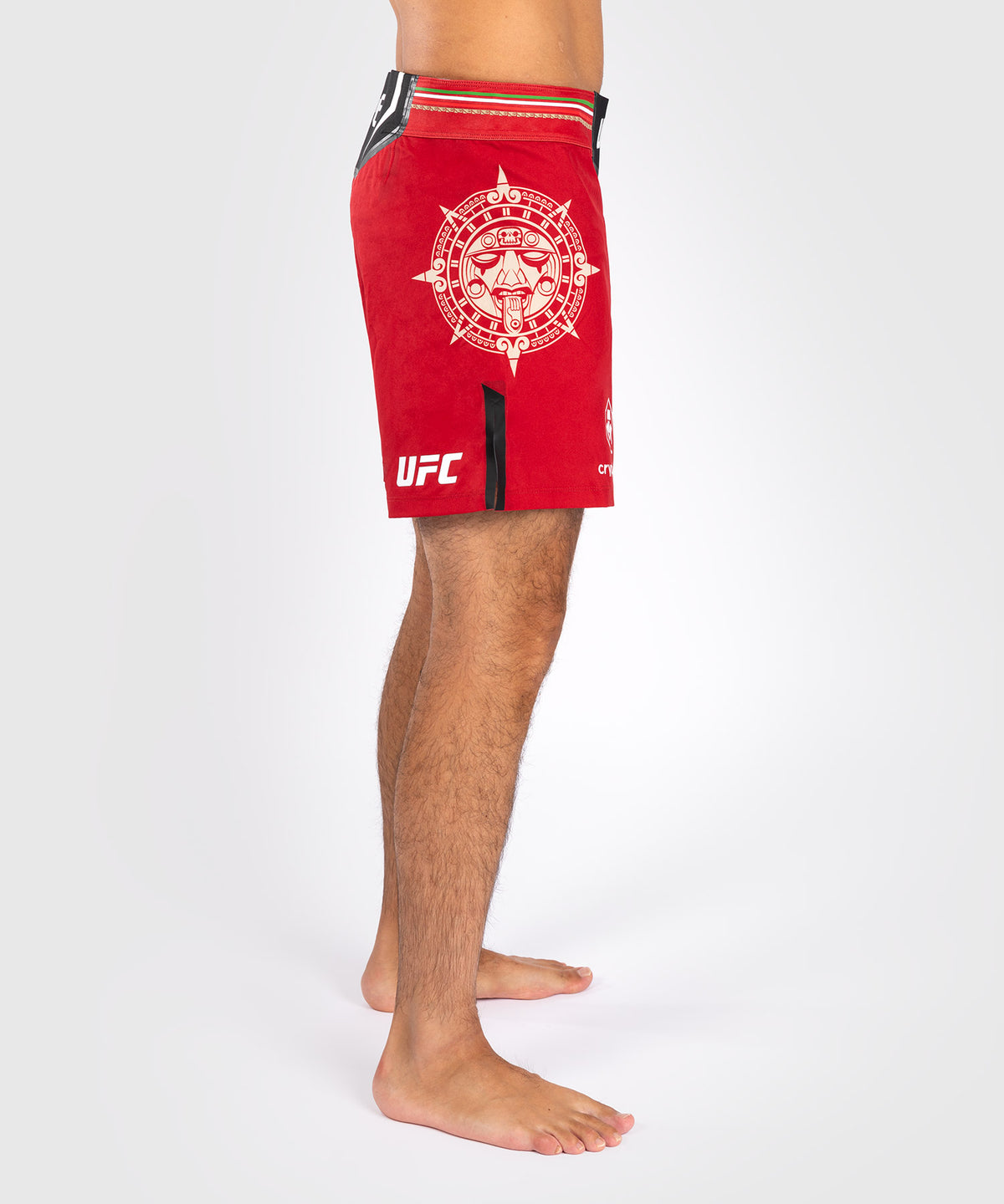 Noche UFC by Venum Authentic Fight Night Herren Fight Shorts - Kurze Passform - Rot