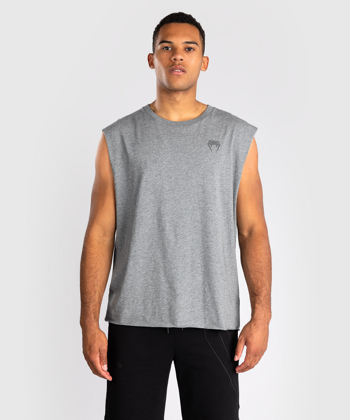 Venum Divide Camiseta Sin Mangas - Gris Jaspeado