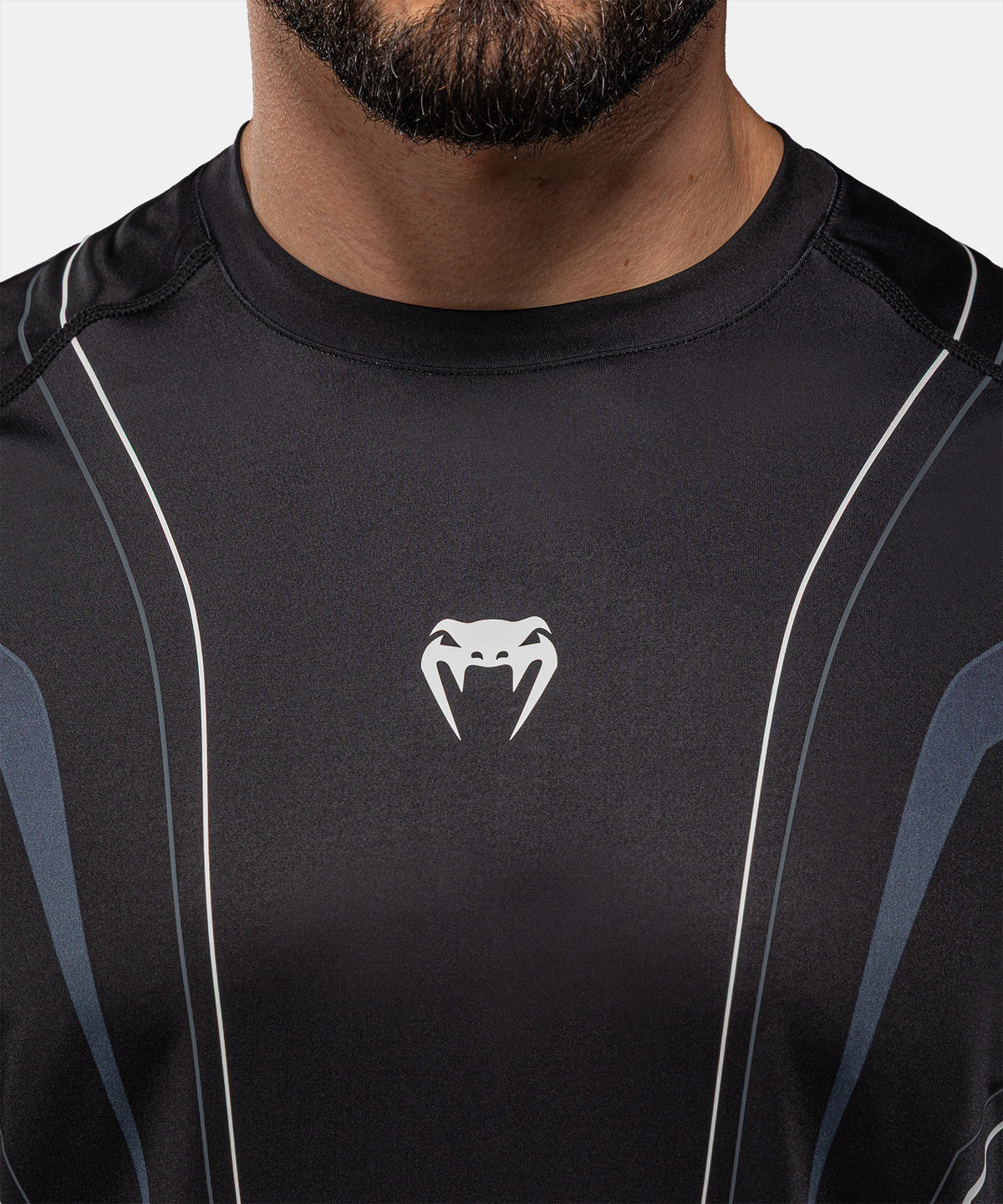 Venum Streamline Maglietta Dry Tech – Nero/Bianco