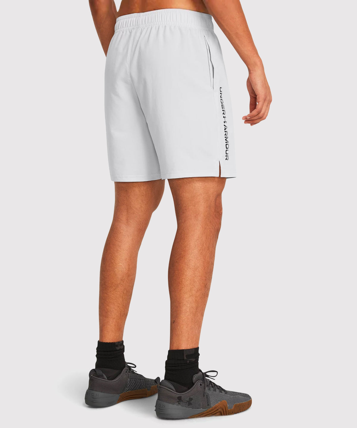 Short Under Armour Ua Woven Wordmark - Gris Clair