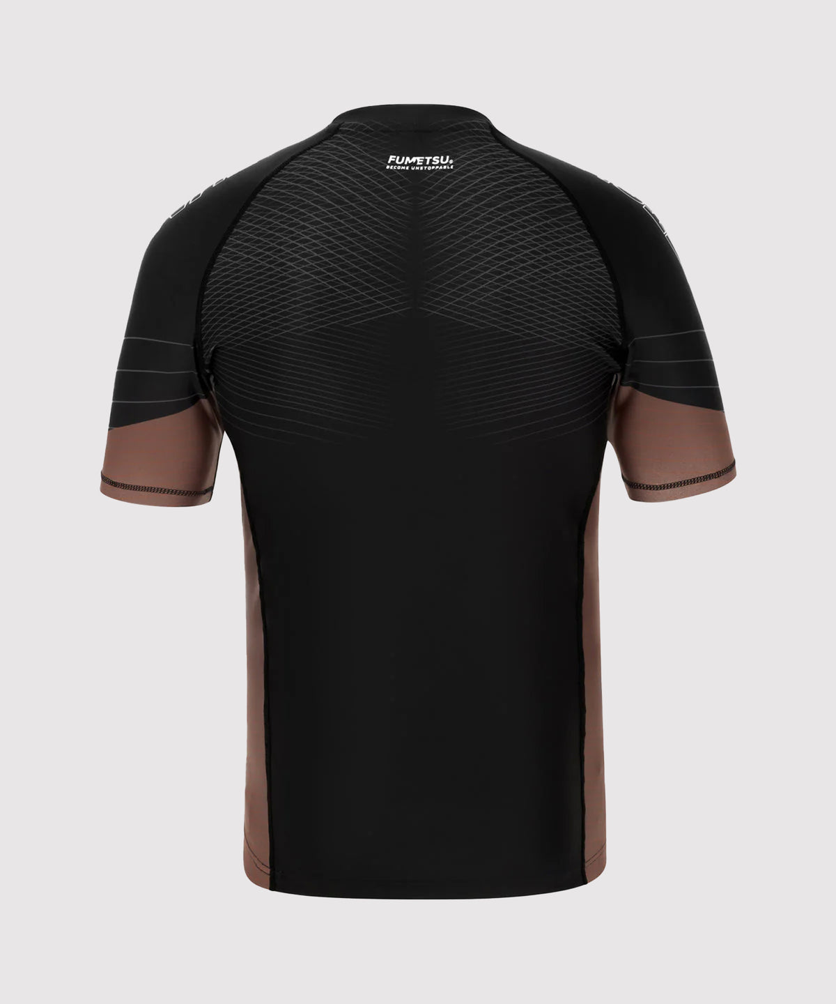 Fumetsu Competitor Mk2 Rashguard de Manga Corta - Negro/Marrón