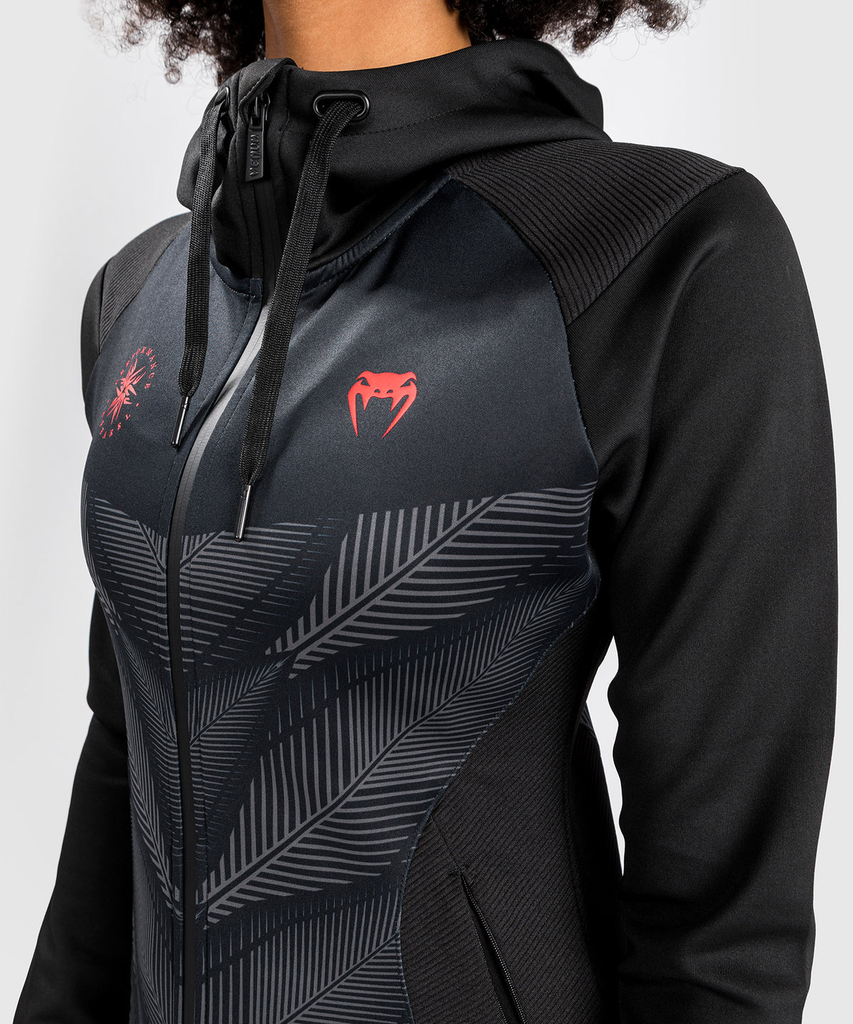 Venum Phantom Kapuzen-Sweatshirt - Für Frauen - Schwarz/Rot