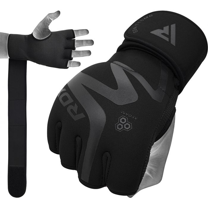 RDX T15 Guantes Interiores de Neopreno - Negro Mate