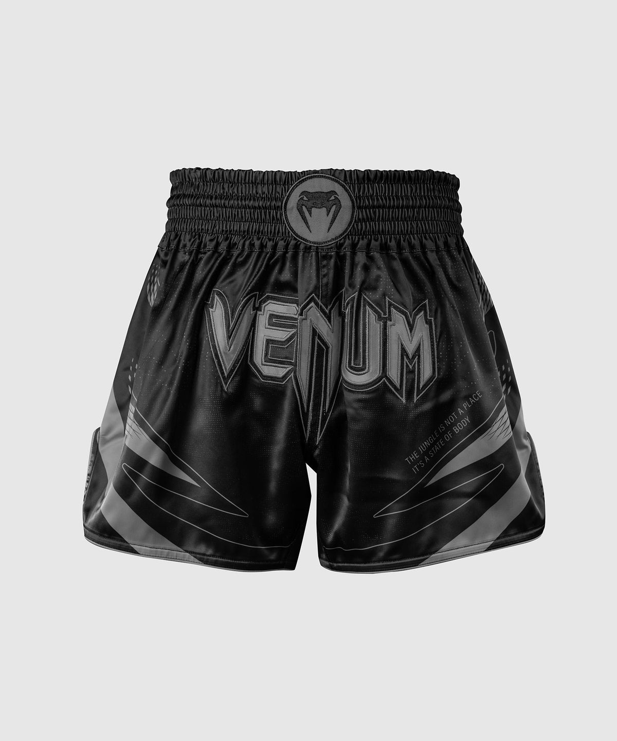 Venum Amazonia Reborn Pantalón corto de Muay Thai - Negro/Gris