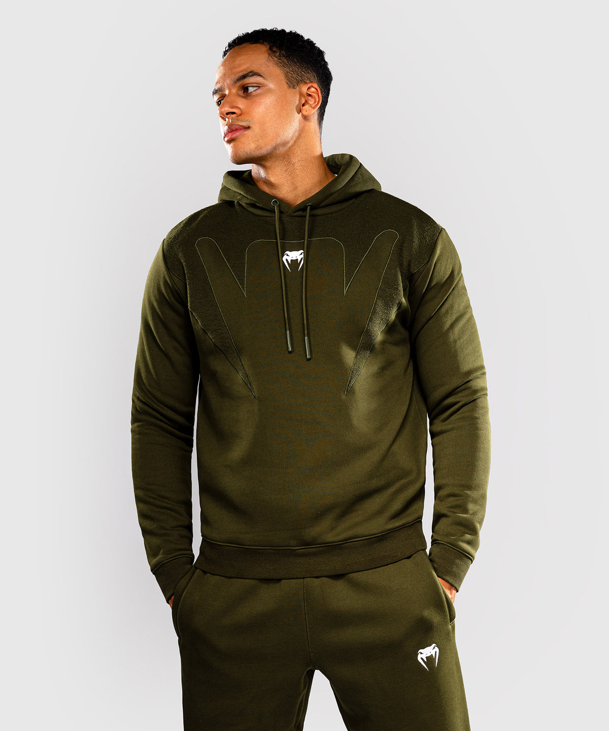 Sweat à capuche Venum Attack Fleece & Weave - Kaki