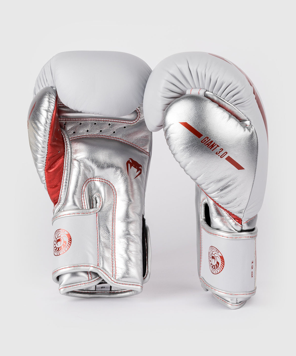 Venum Giant 3.0 Boxing gloves - Red/Silver - Special Edition