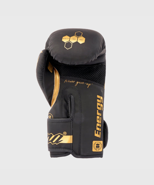 Montana Energy Newcode Guantoni da Boxe - Nero/Oro
