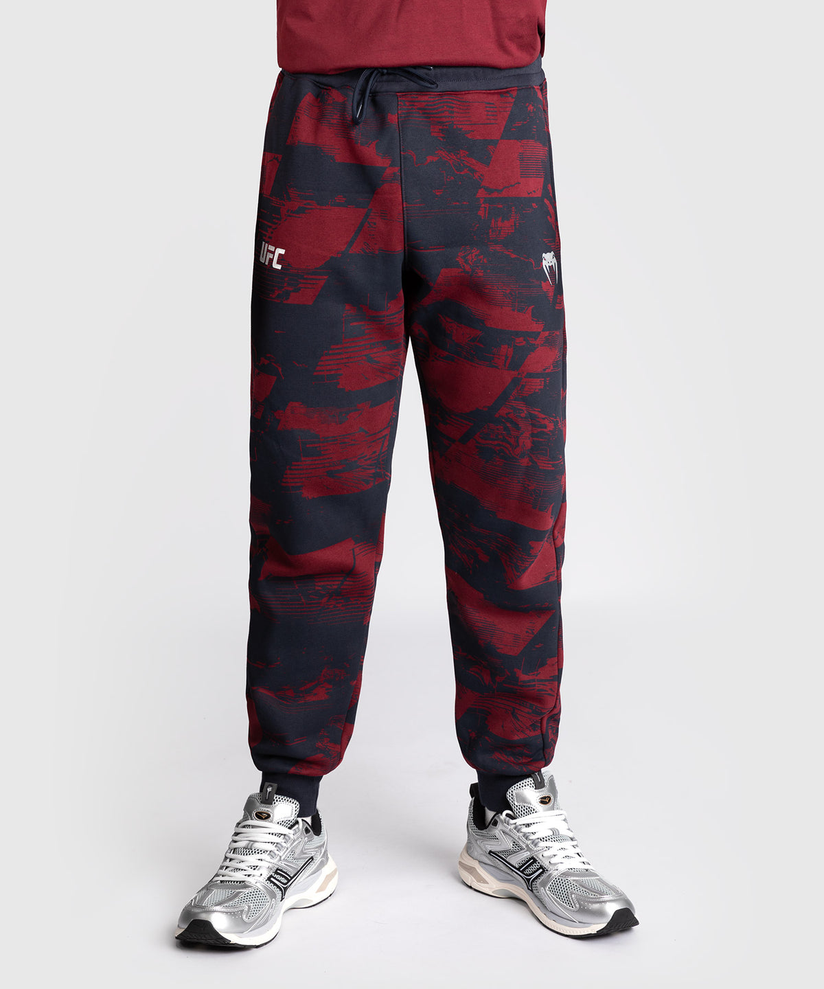 Pantalon Homme UFC Zenith by Venum Authentic Fight Week - Bleu marine/Bordeaux/Argent