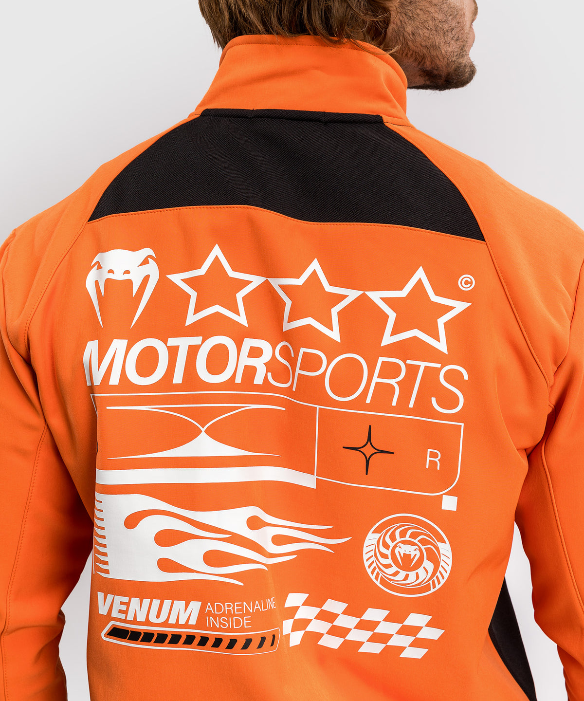 Venum Motorsport Giacca Softshell - Tangerine