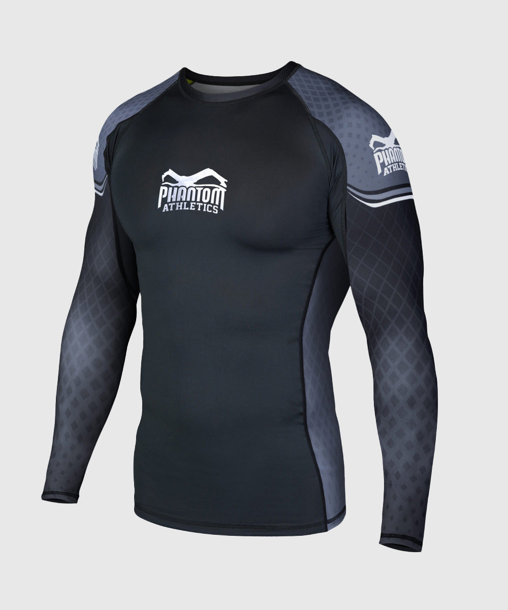 Phantom Athletics Storm Nitro Long Sleeve Rashguard - Black